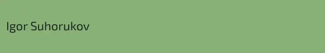 Igor Suhorukov